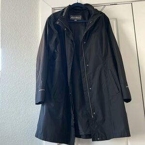Eddie Bauer “Girl on the Go” Trench Raincoat Size XL